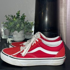 Red Vans